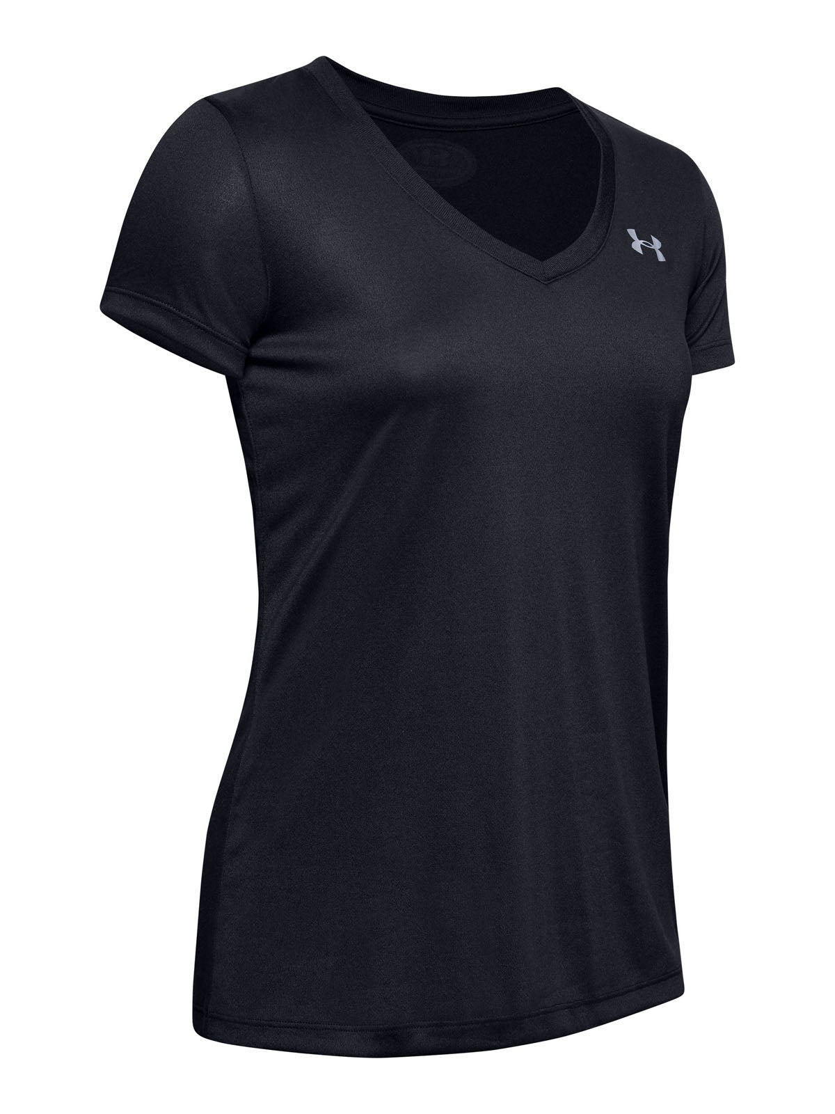 Polera cuello V Tech™ Solid para mujer Under Armour