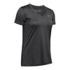 Polera cuello V Tech™ Solid para mujer Under Armour