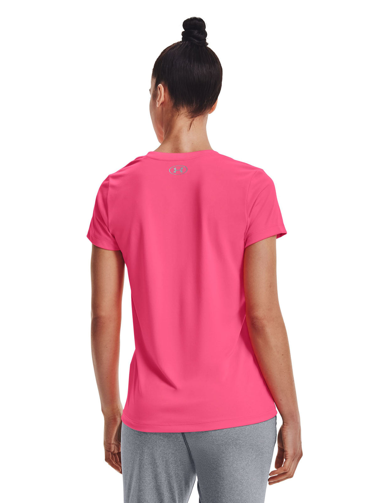 Polera cuello V Tech™ Solid para mujer Under Armour
