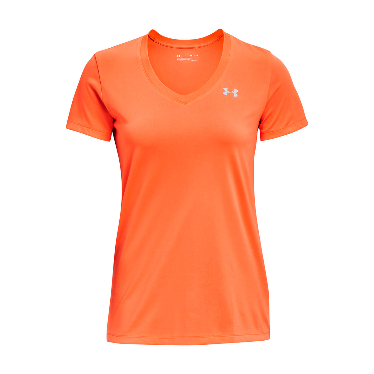 Polera cuello V Tech™ Solid para mujer Under Armour