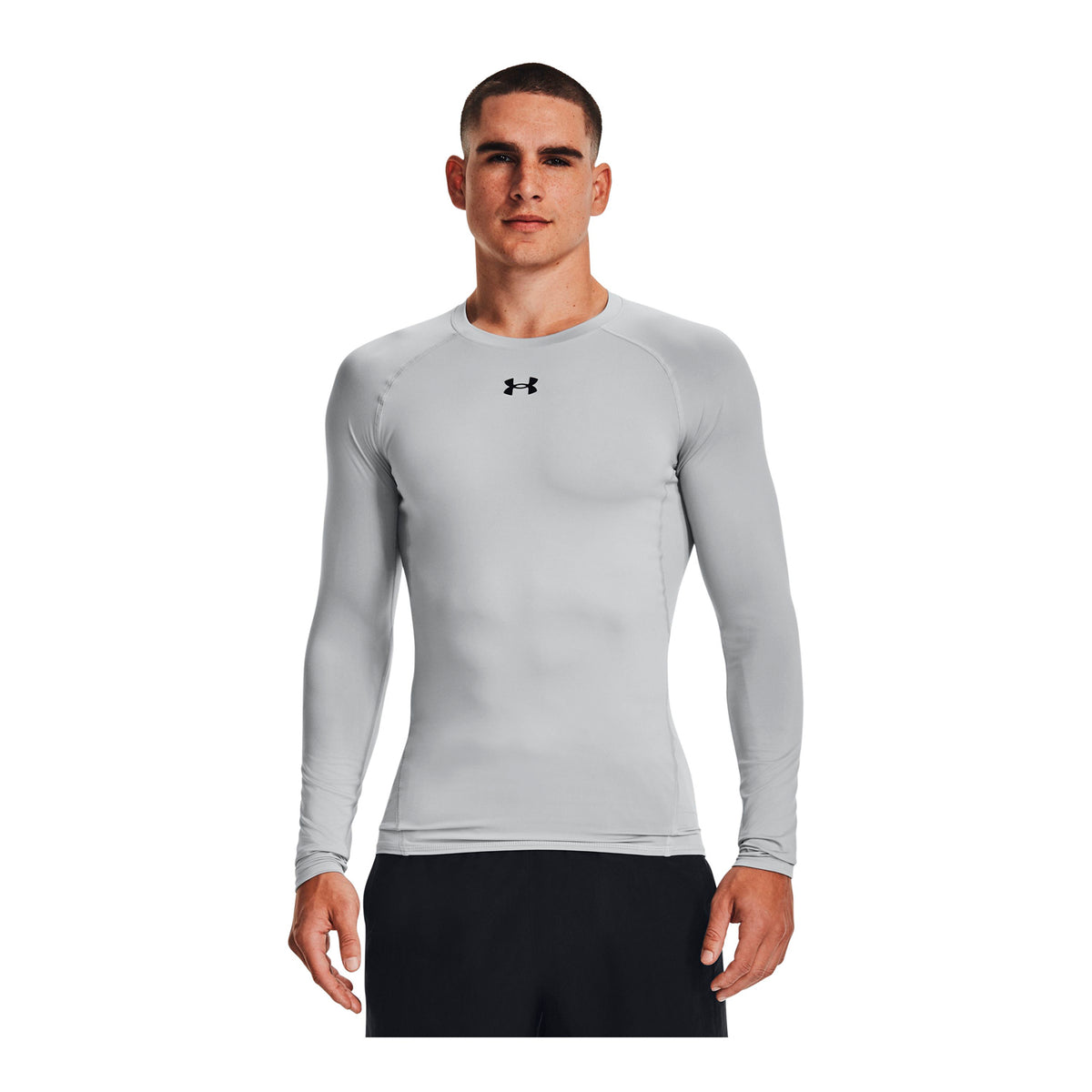 Polera de compresión UA HeatGear® Armour de manga larga para hombre
