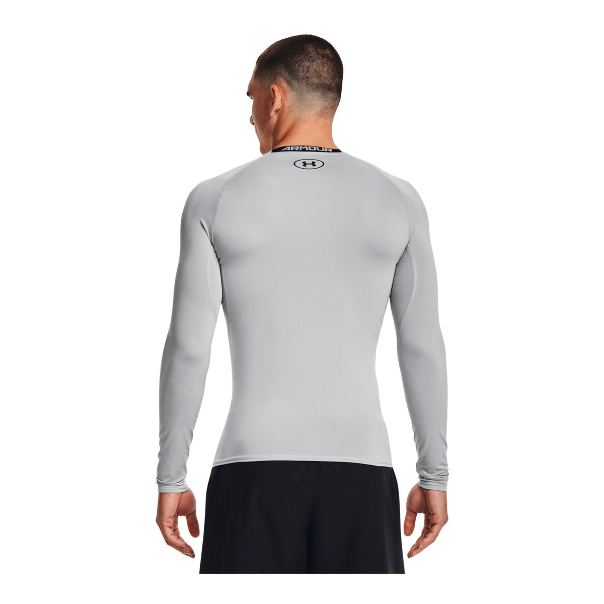 Polera de compresión UA HeatGear® Armour de manga larga para hombre