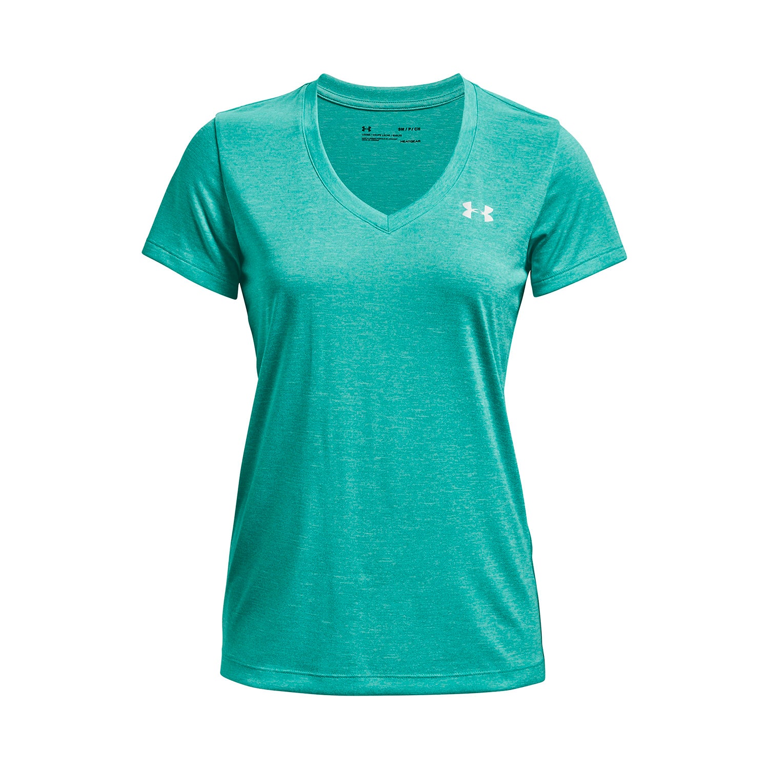 Polera cuello en V UA Twist Tech™ para Mujer