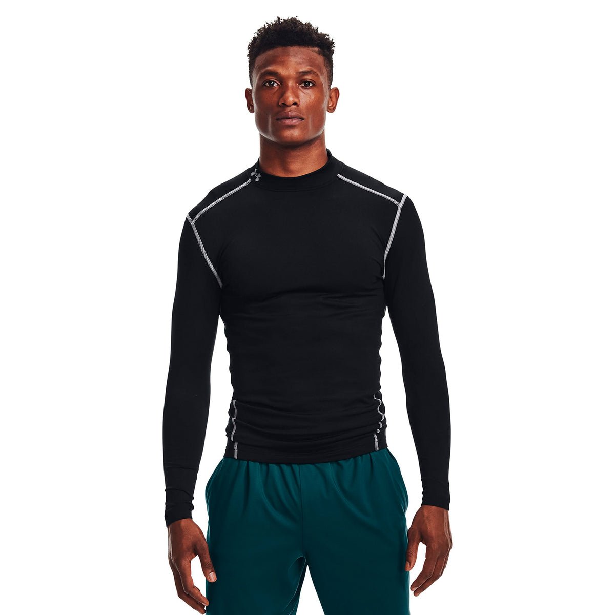 Polera de compresión UA ColdGear® Armour para hombre