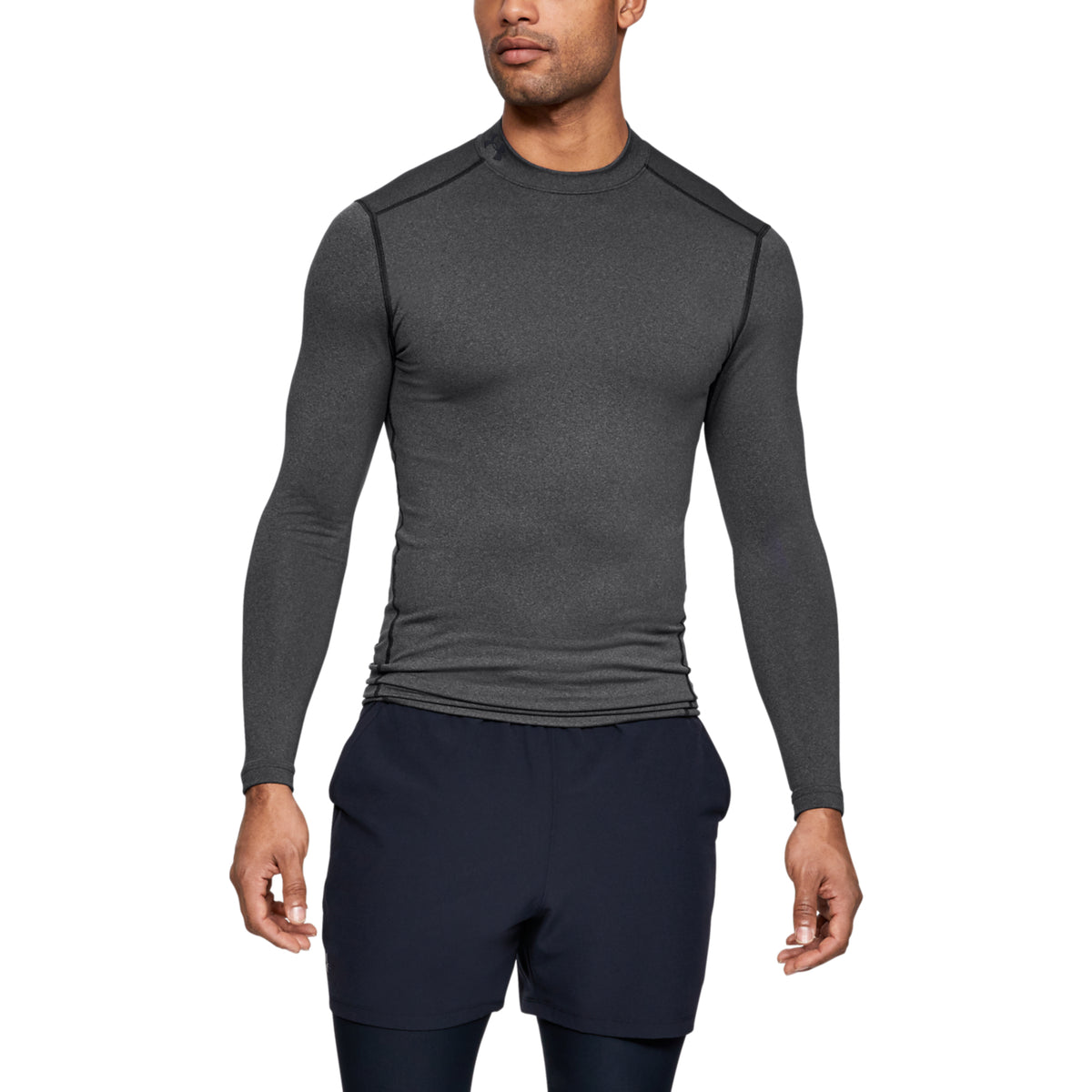 Polera de compresión UA ColdGear® Armour para hombre