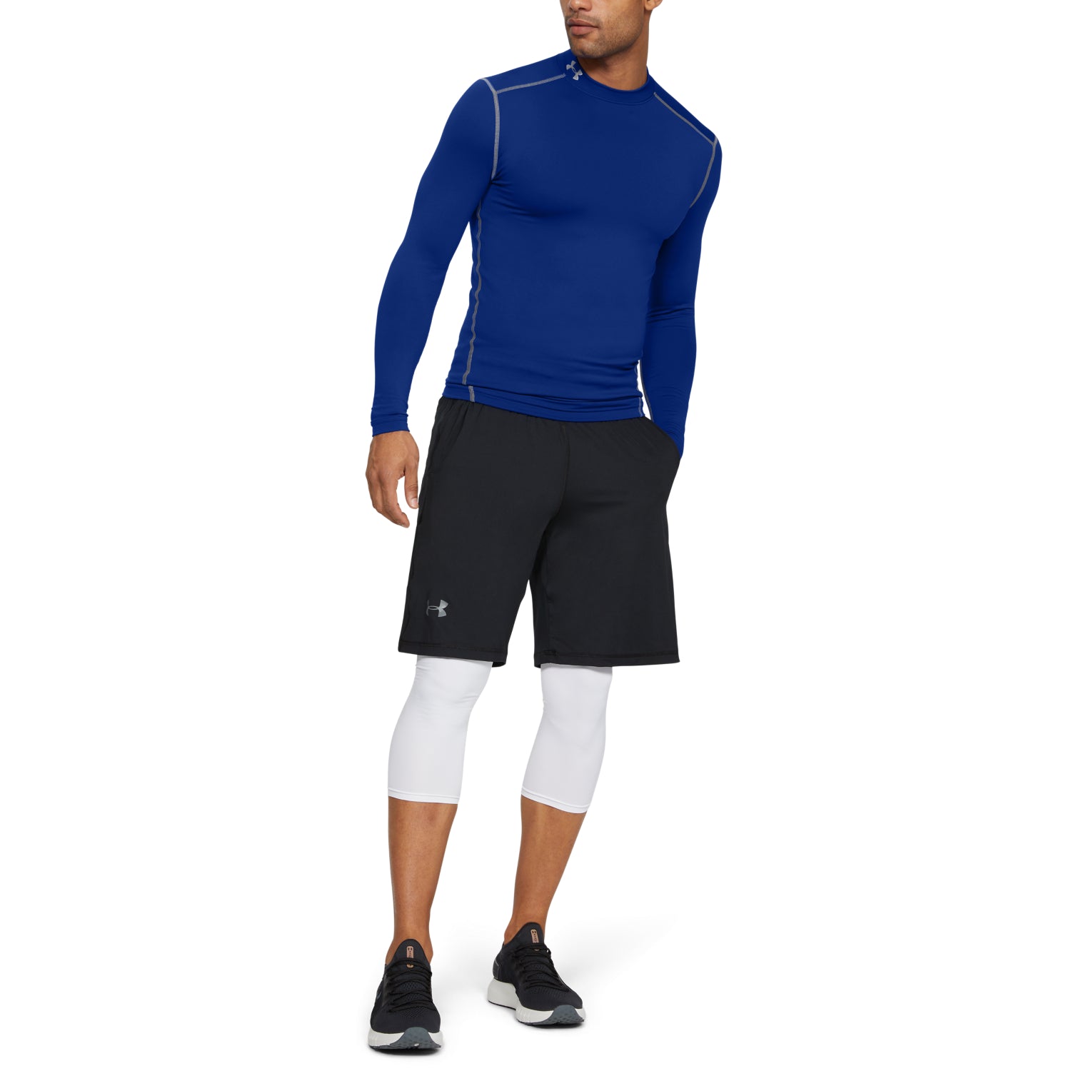 Polera de compresión UA ColdGear® Armour para hombre