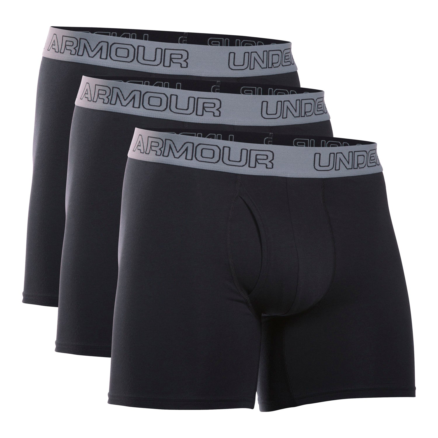 Charged Cotton Boxerjock para hombre ( Paquete de 3) Under Armour