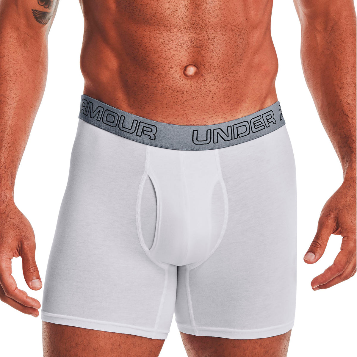 Charged Cotton Boxerjock para hombre ( Paquete de 3) Under Armour