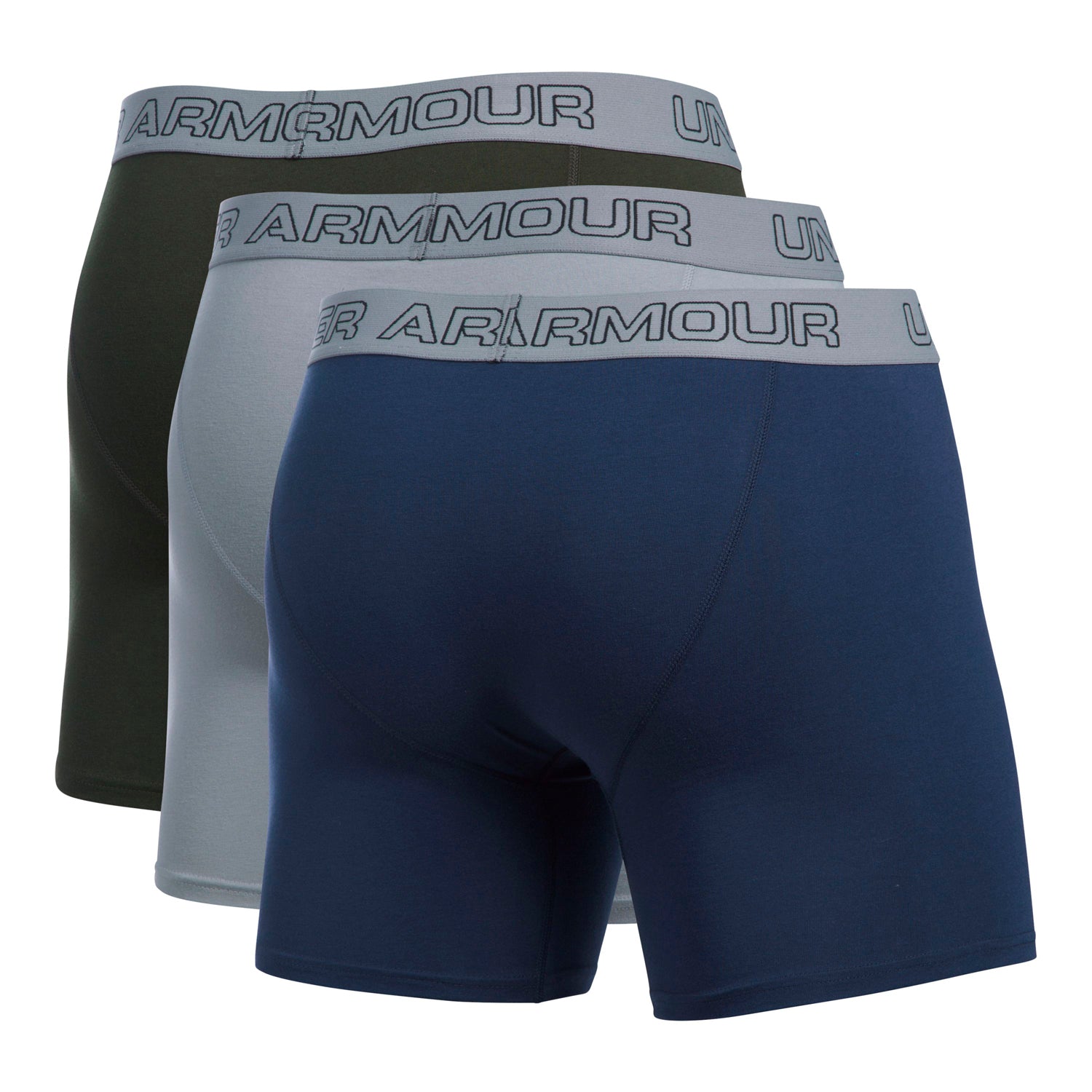Charged Cotton Boxerjock para hombre ( Paquete de 3) Under Armour