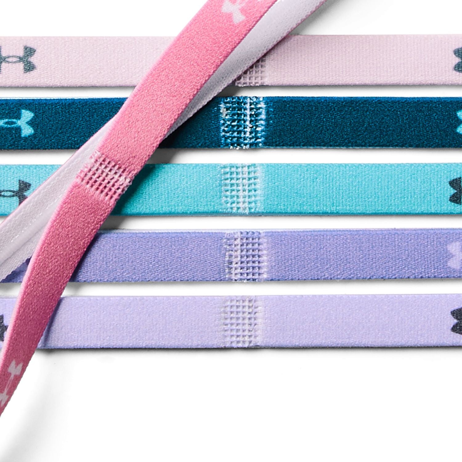 Cintillo para la cabeza UA Graphic para niñas 6-Pack