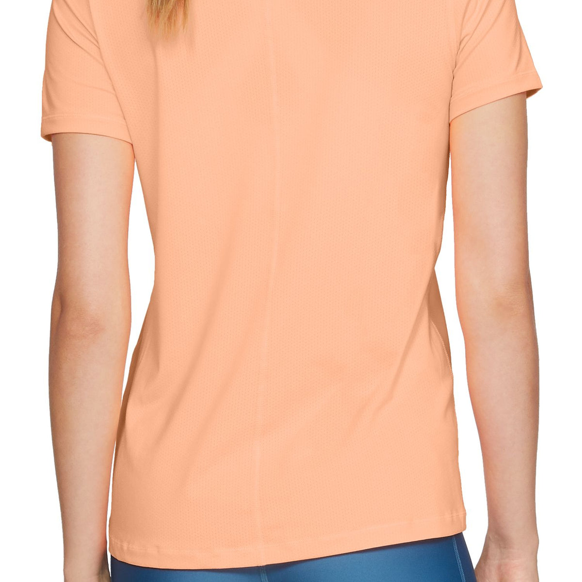 Polera de manga corta UA HeatGear® Armour para mujer