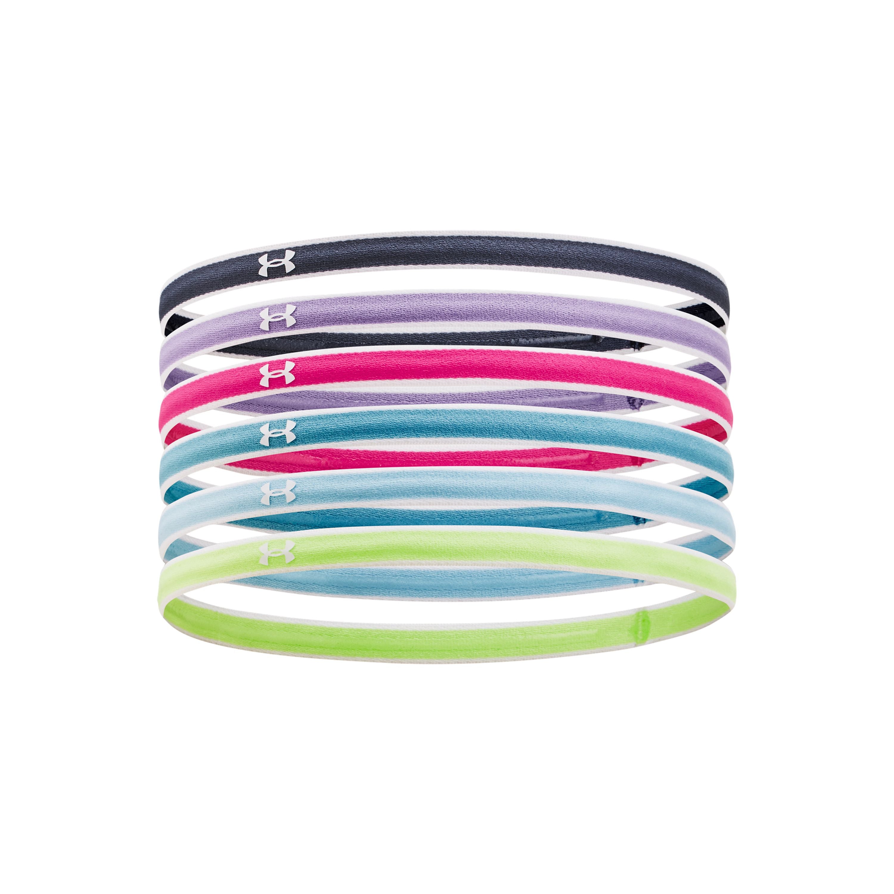 Paquete de 6 Mini Bandas para la Cabeza UA para Niña