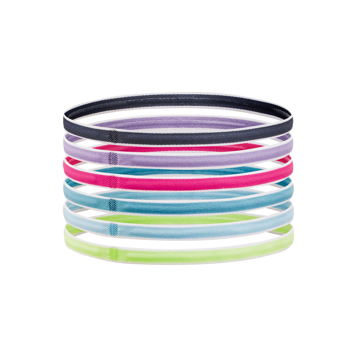 Paquete de 6 Mini Bandas para la Cabeza UA para Niña