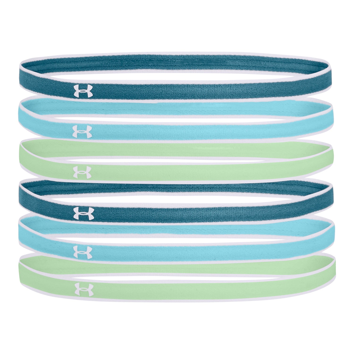 Paquete de 6 Mini Bandas para la Cabeza UA para Niña