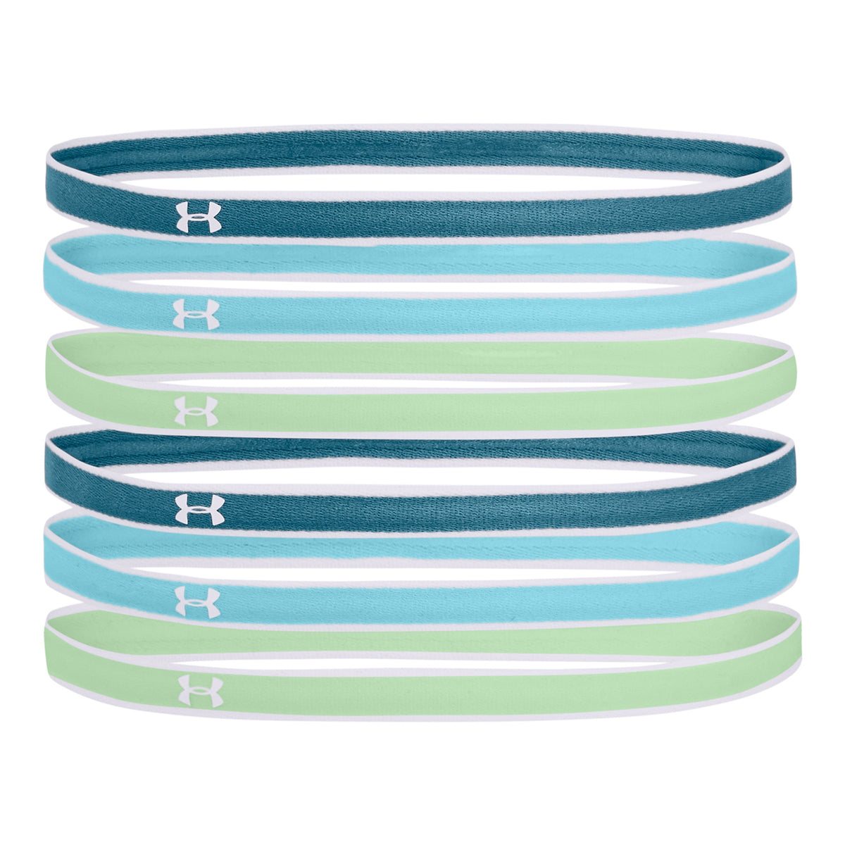 Paquete de 6 Mini Bandas para la Cabeza UA para Niña
