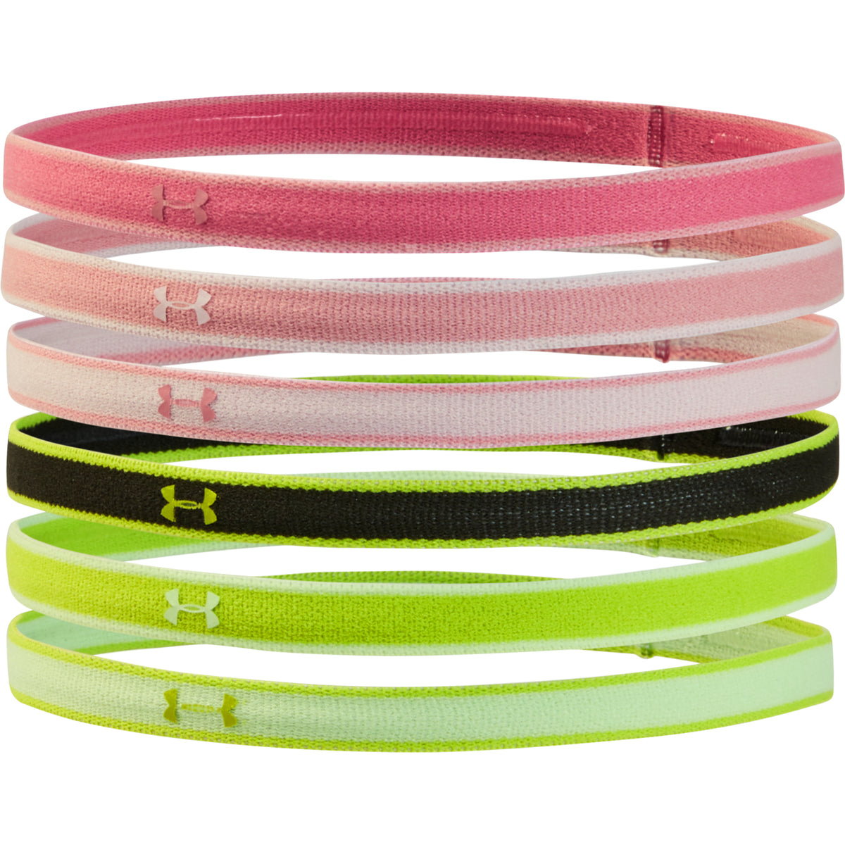 Paquete de 6 Mini Bandas para la Cabeza UA para Niña