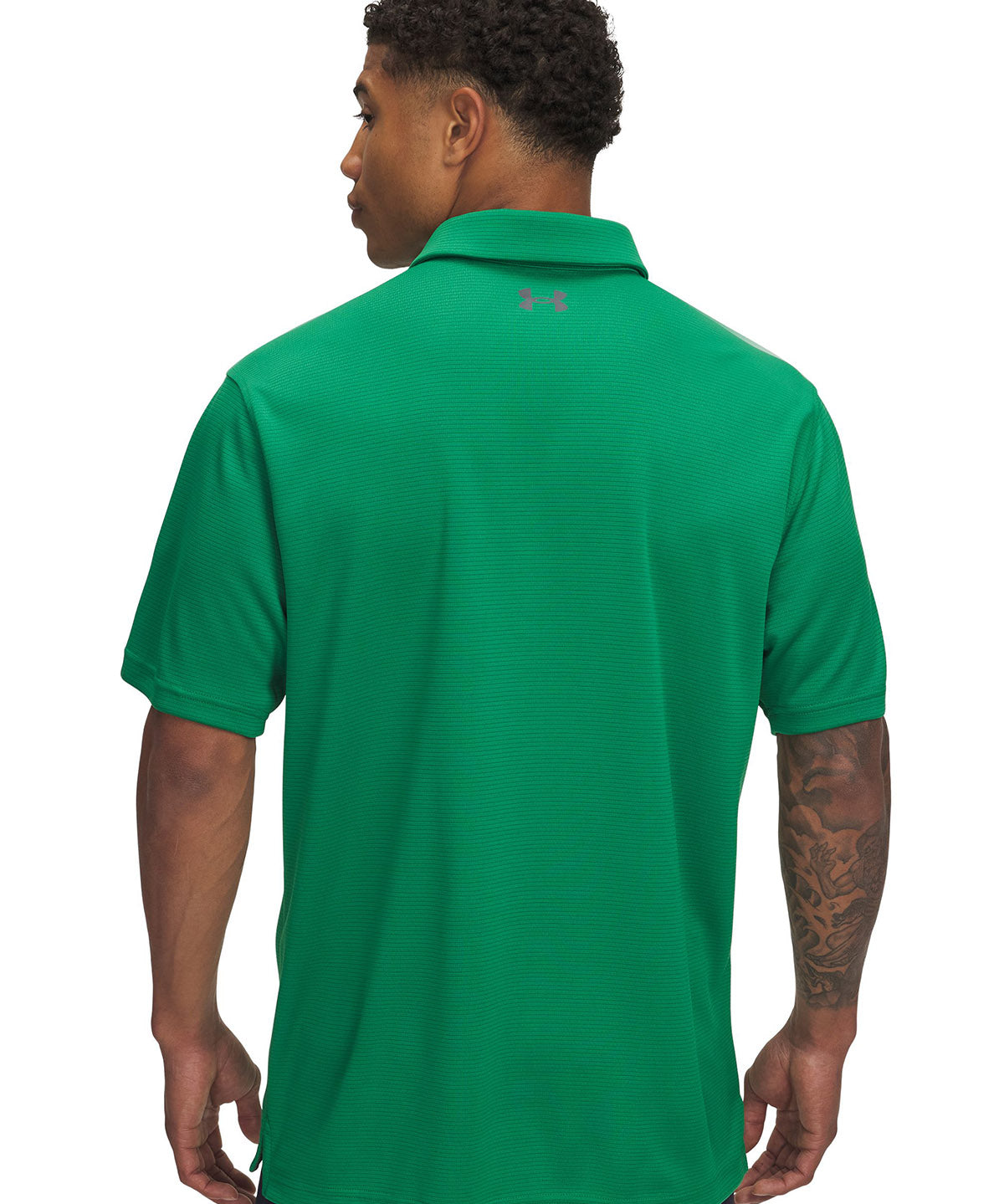 Polo manga corta Under Armour tech verde para hombre
