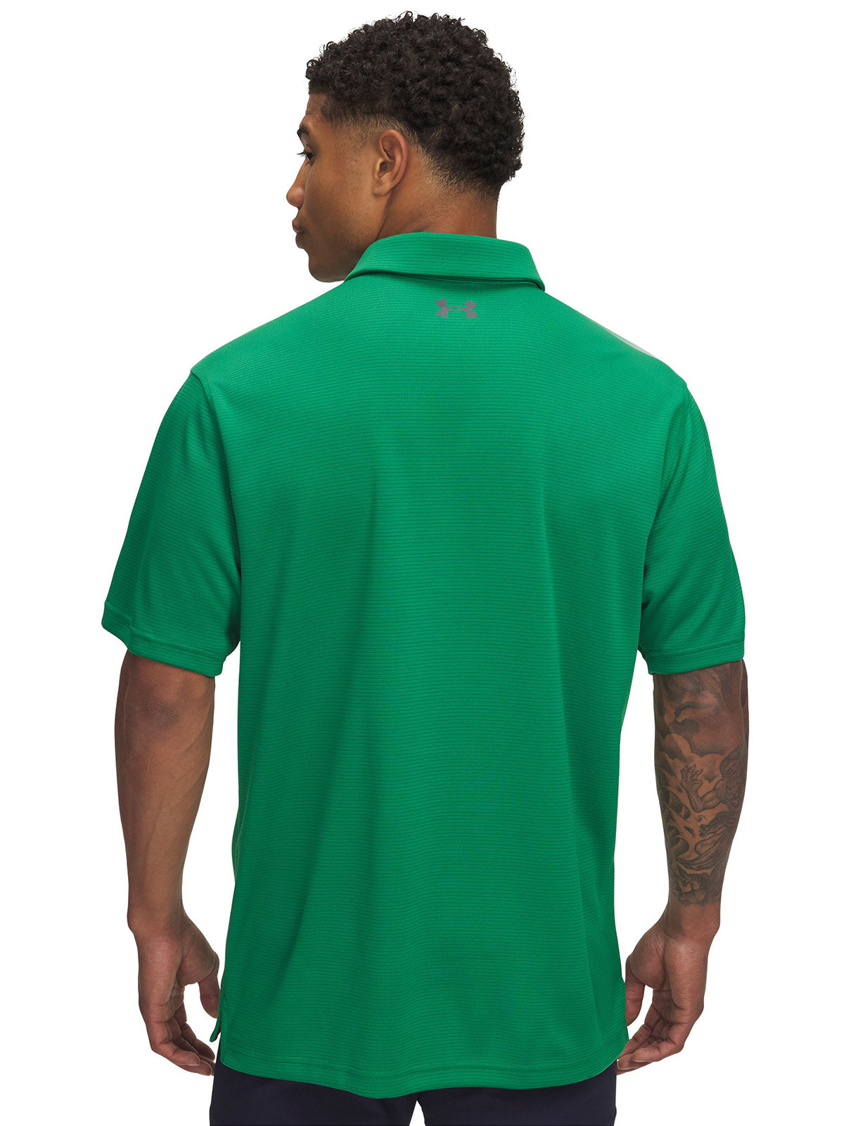 Polo manga corta Under Armour tech verde para hombre