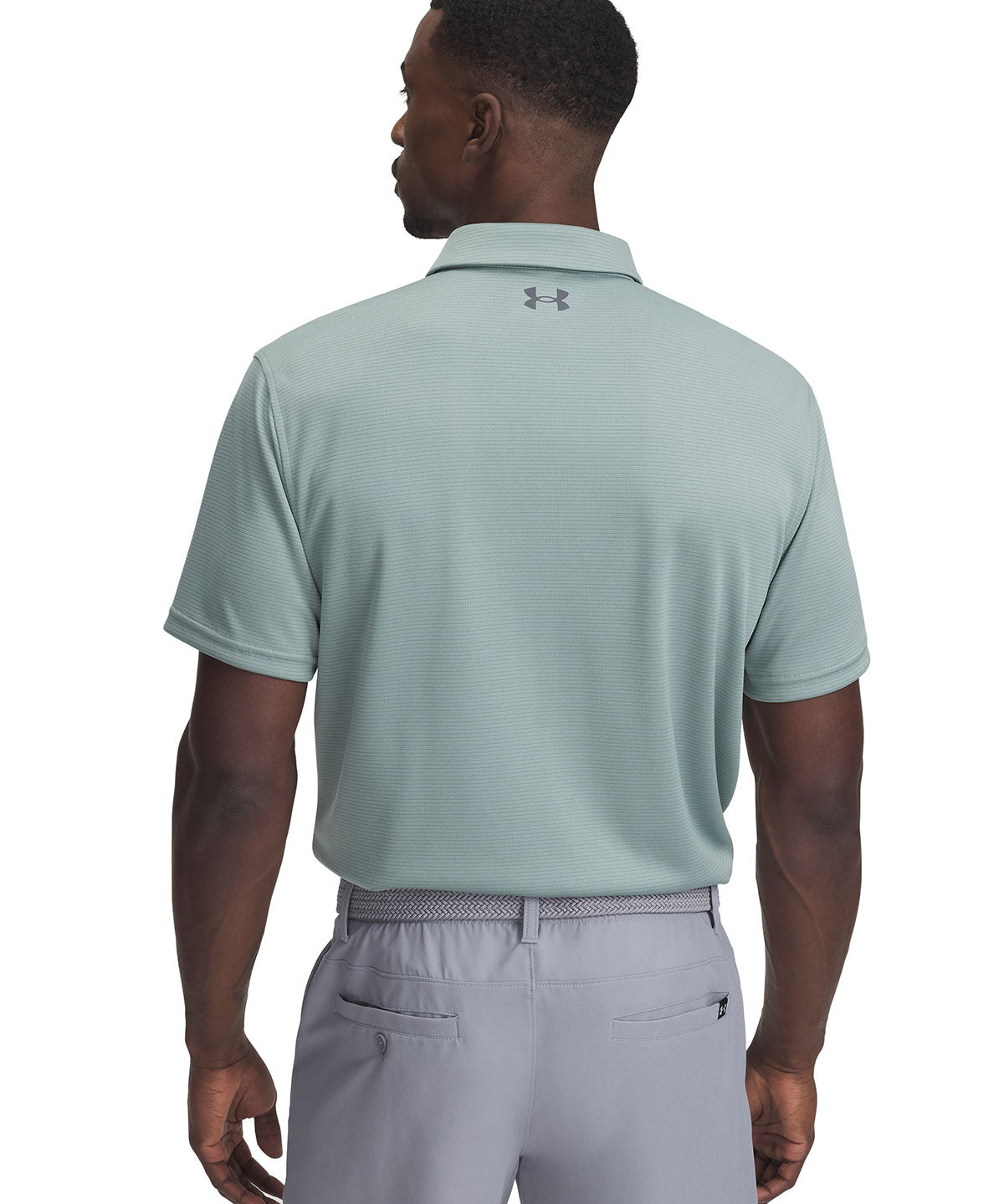Polo manga corta Under Armour tech verde para hombre