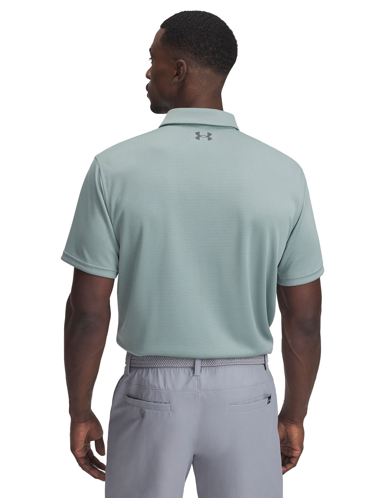 Polo manga corta Under Armour tech verde para hombre