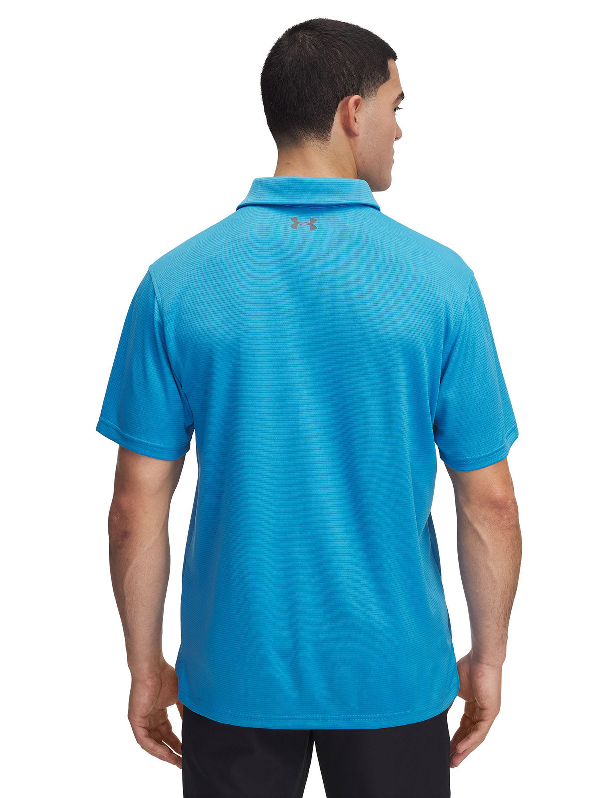 Polo manga corta Under Armour tech azul para hombre