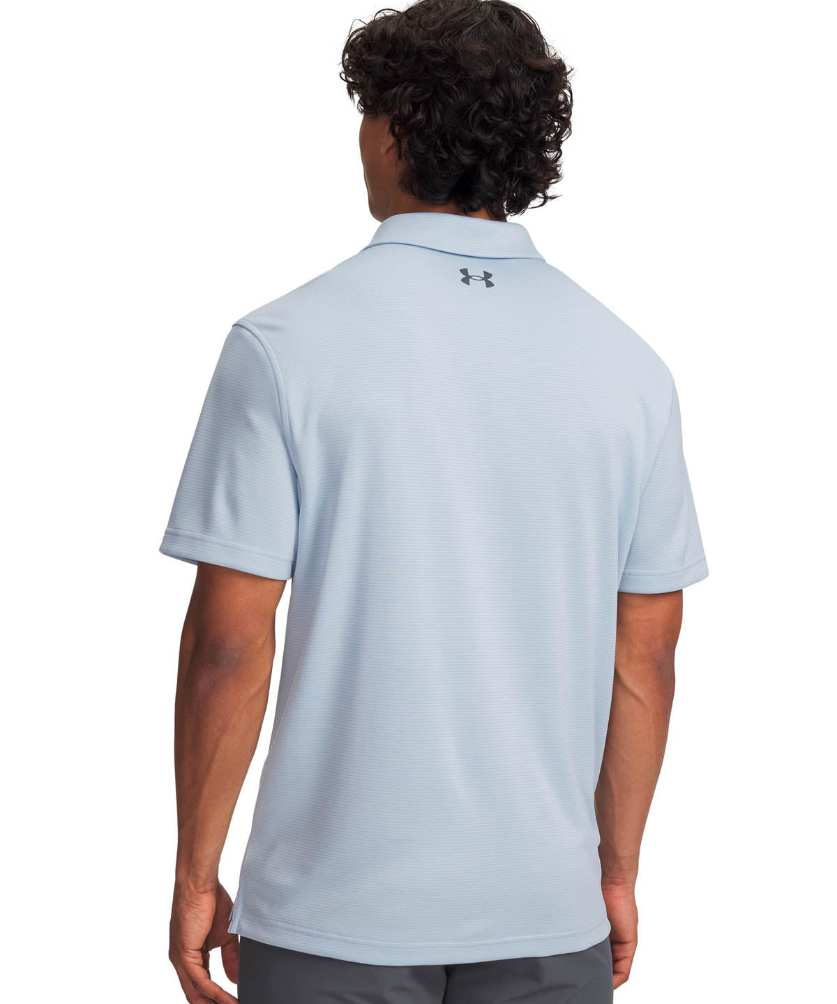 Polera manga corta Golf para Hombre Tech azul Under Armour