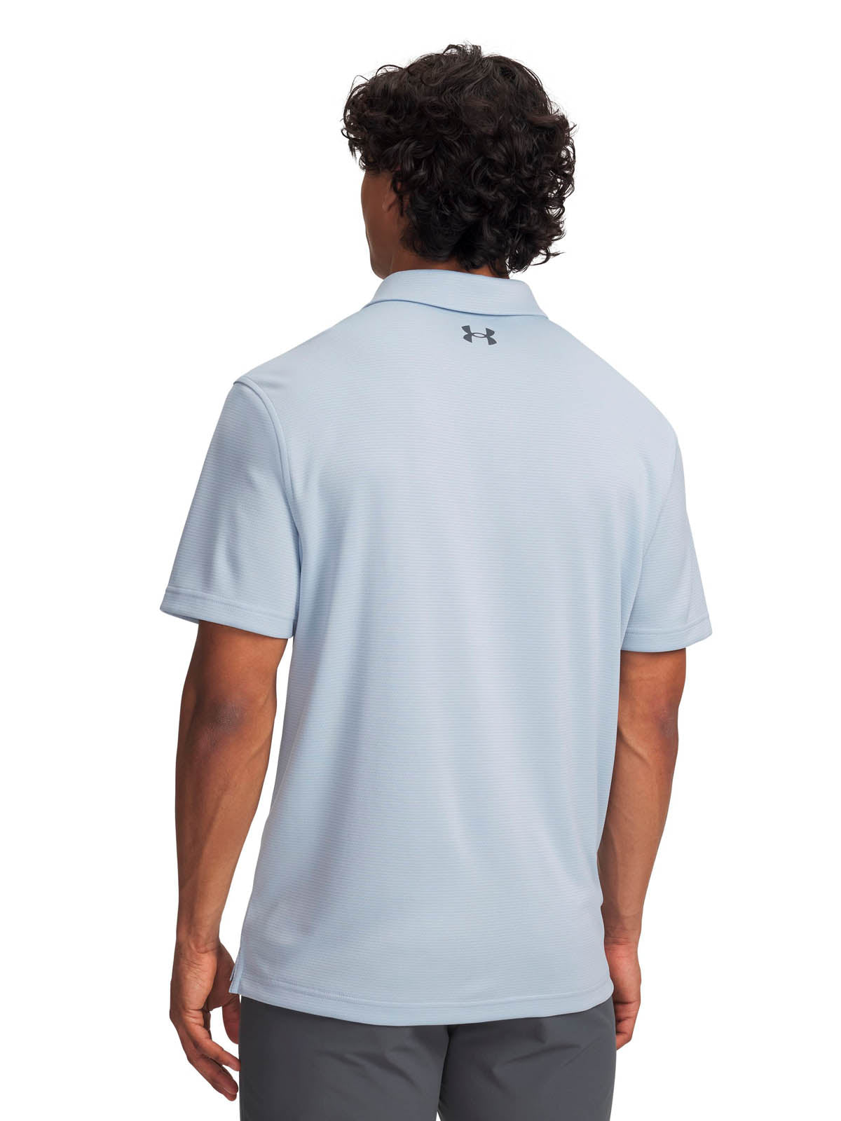 Polera manga corta Golf para Hombre Tech azul Under Armour