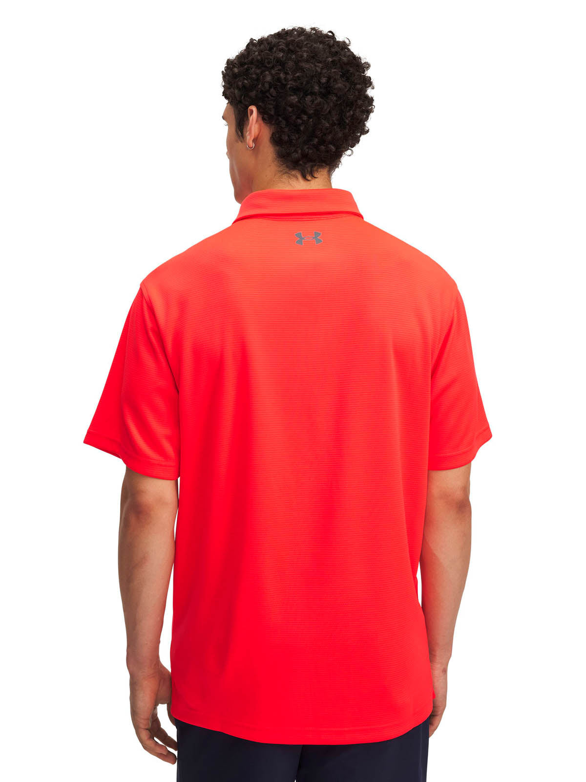 Polera manga corta Golf para Hombre Tech rojo Under Armour