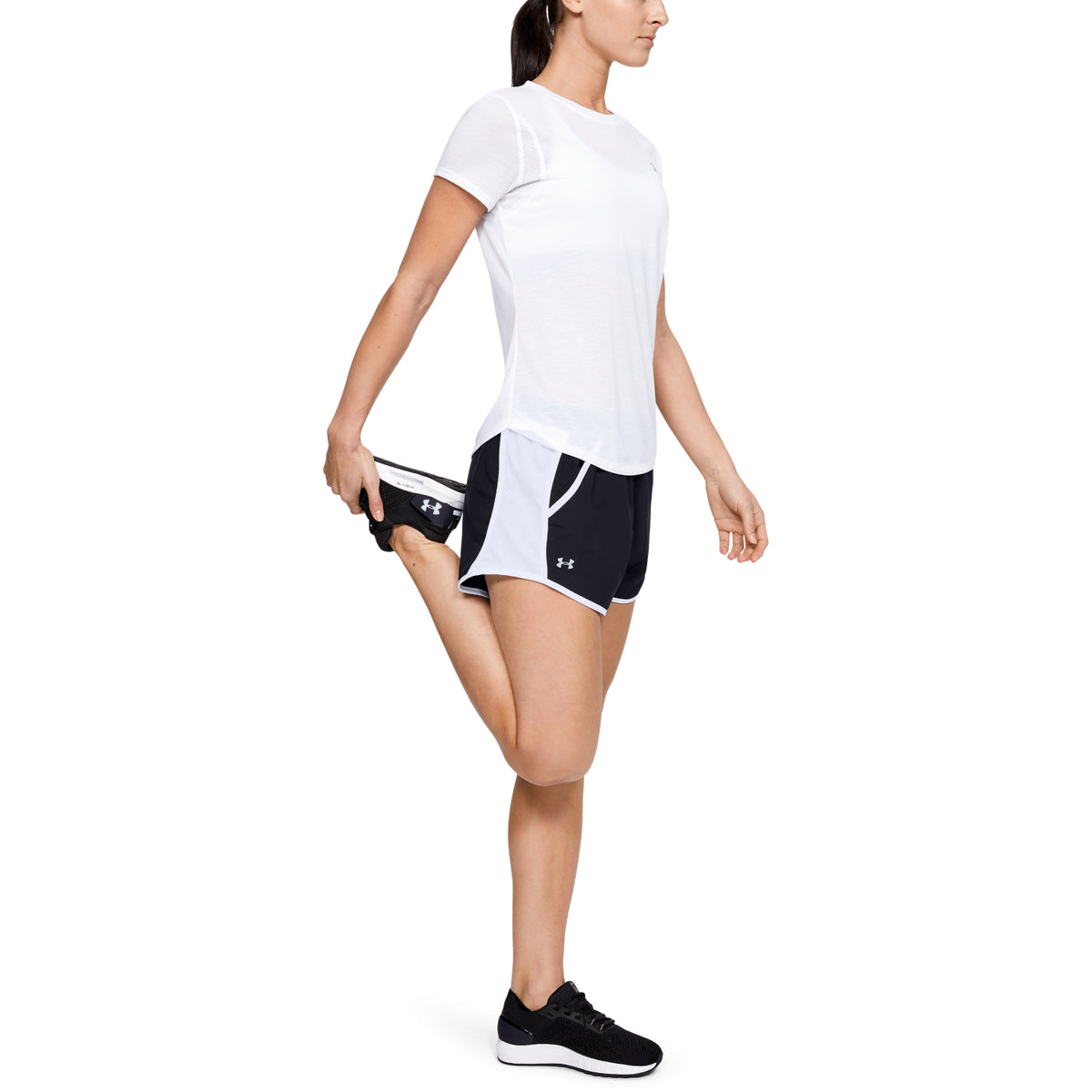 Shorts UA Fly-By para mujer