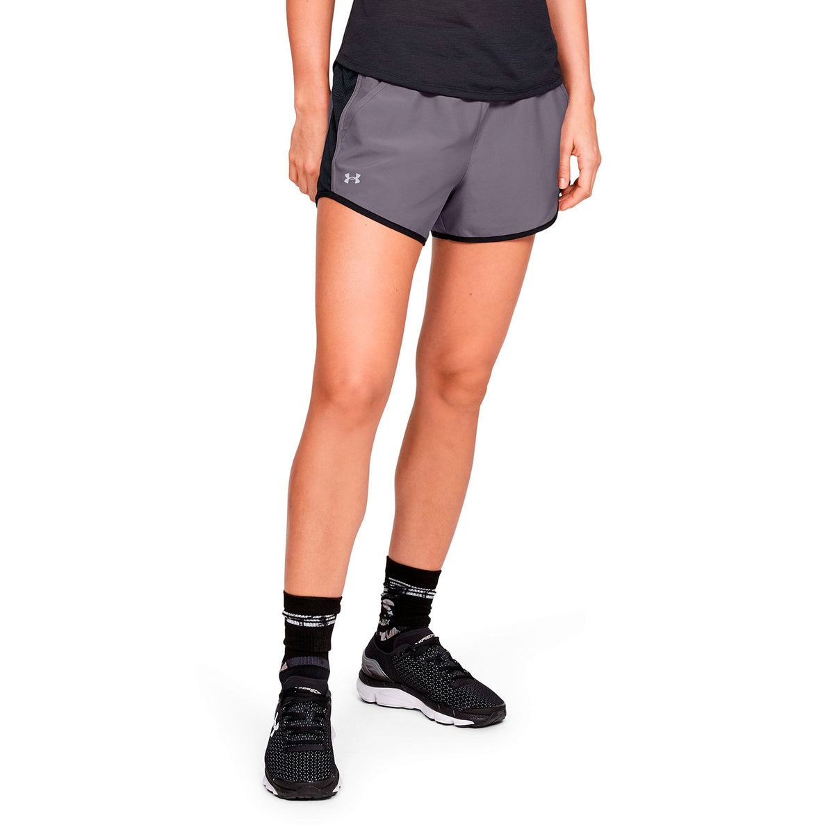 Shorts UA Fly-By para mujer