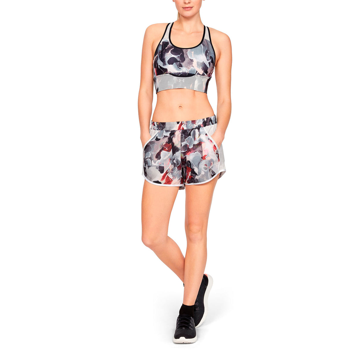 Shorts UA Fly-By Printed para Mujer