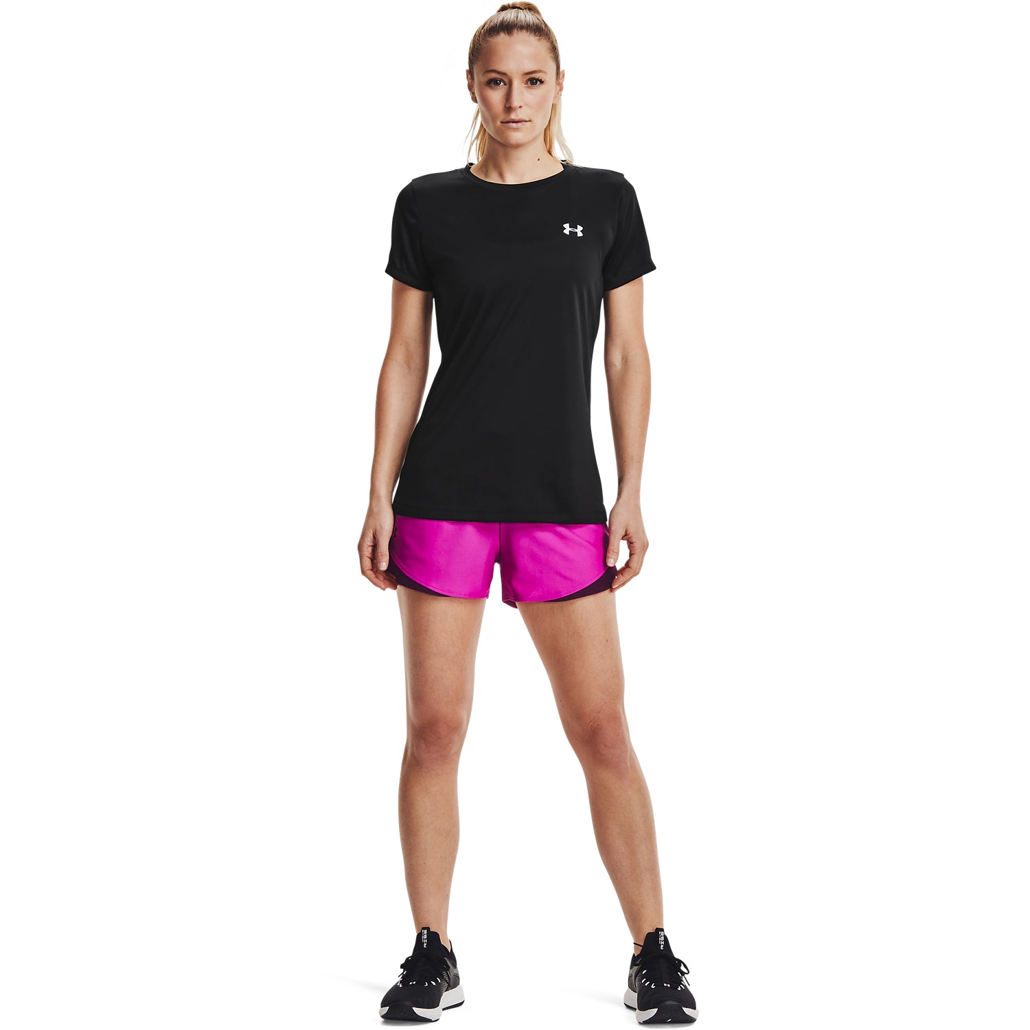 Polera Manga Corta Dfo W Velocity Solid para Mujer