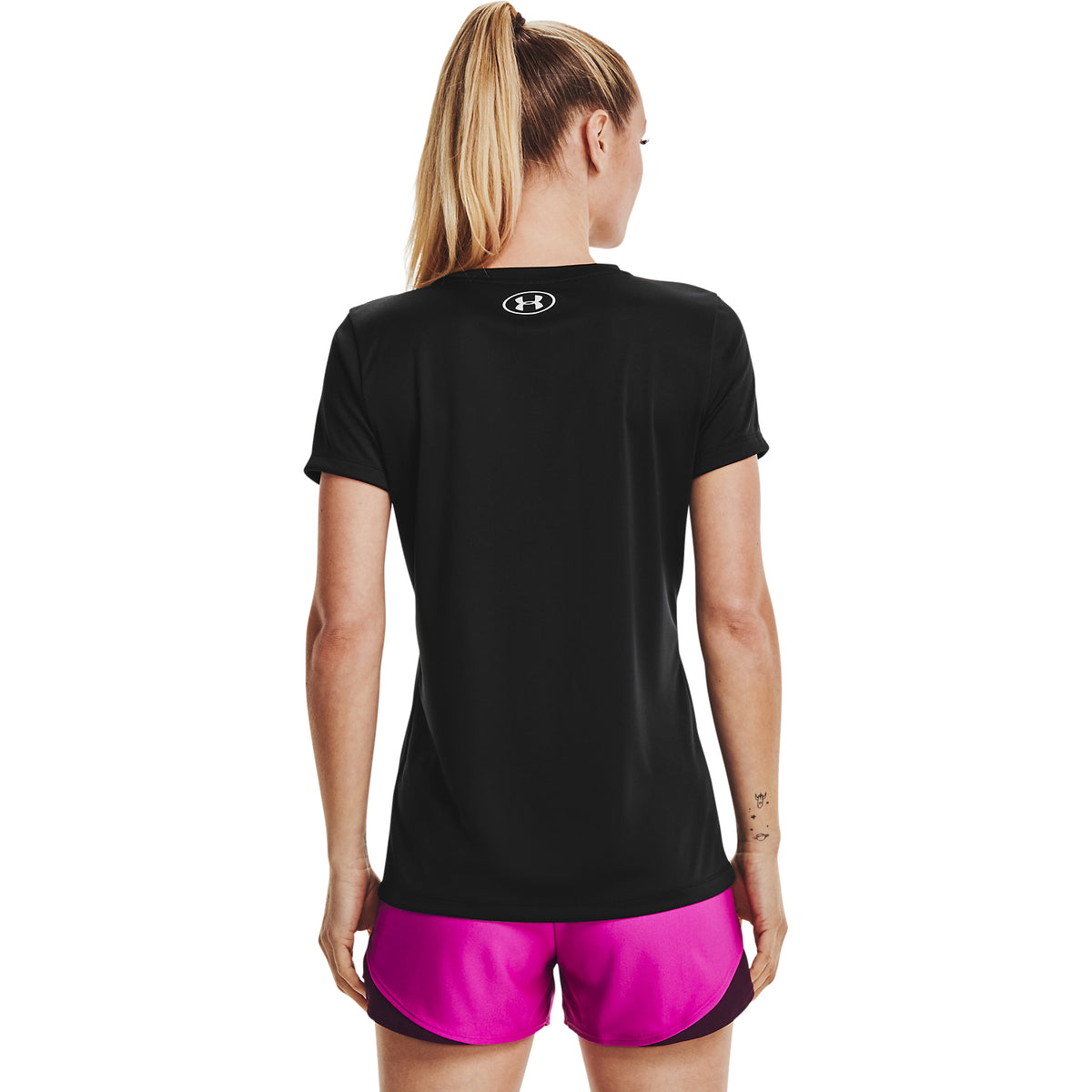 Polera Manga Corta Dfo W Velocity Solid para Mujer