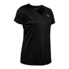 Polera Manga corta UA Velocity V-Neck para Mujer