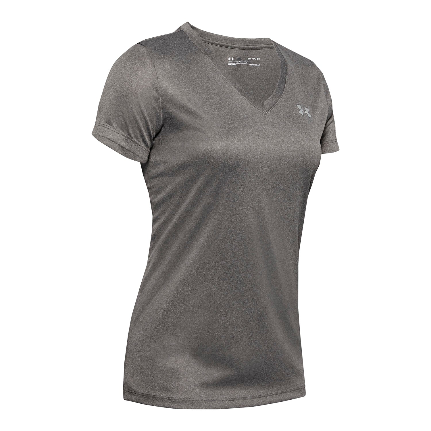 Polera Manga corta UA Velocity V-Neck para Mujer