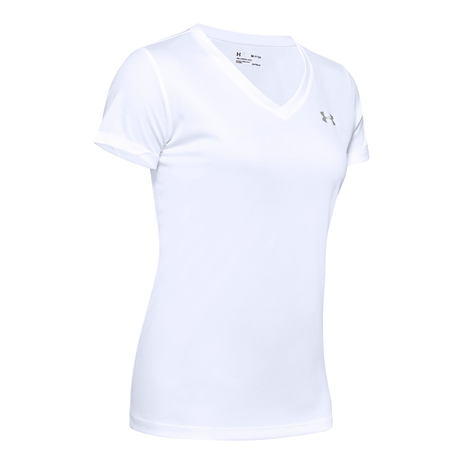 Polera Manga corta UA Velocity V-Neck para Mujer