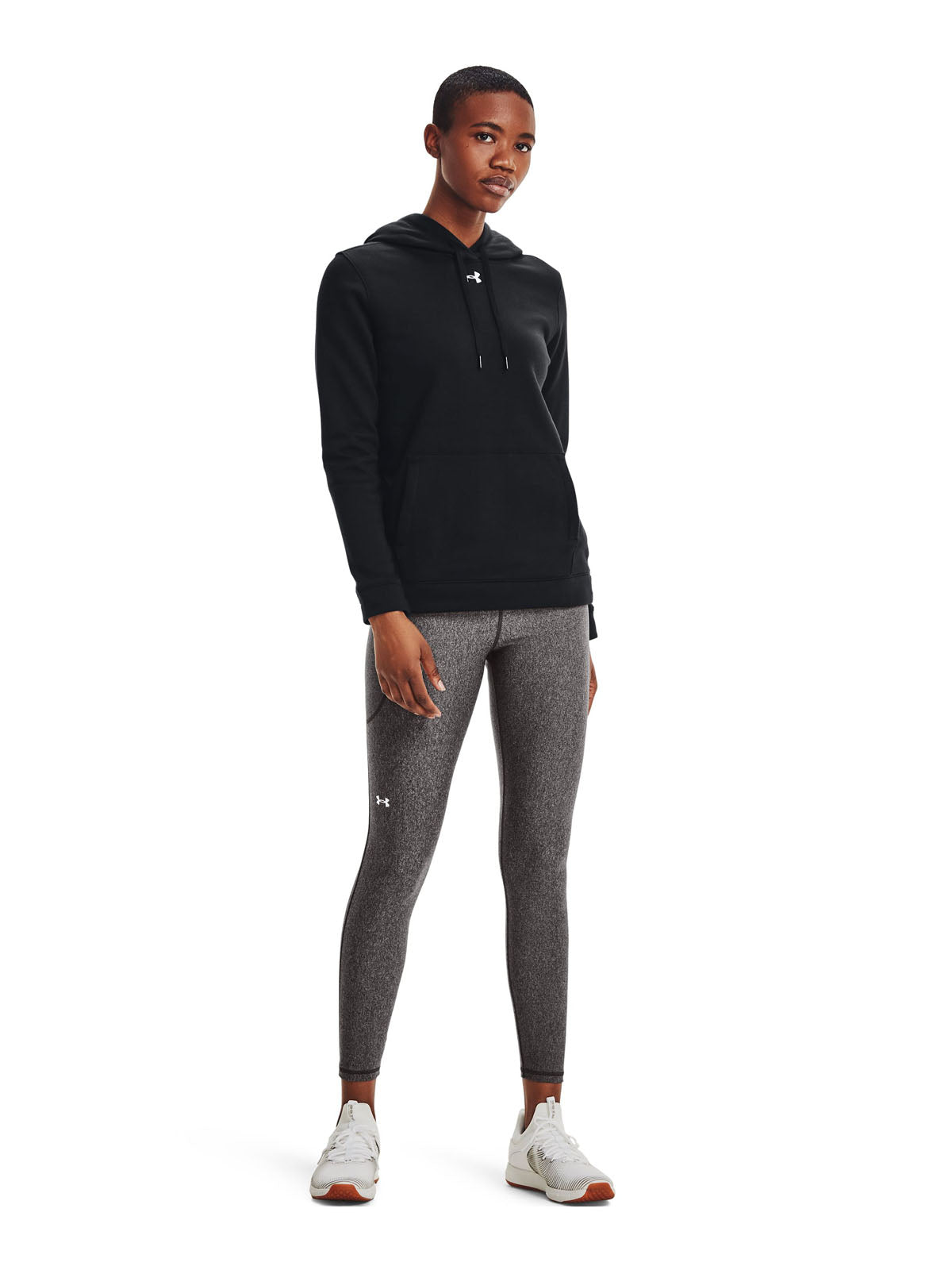 Polerón UA Hustle Fleece para mujer