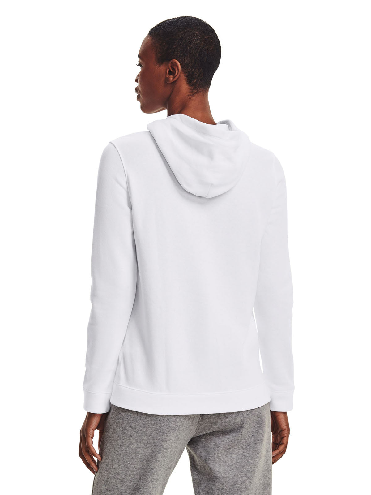 Polerón UA Hustle Fleece para mujer