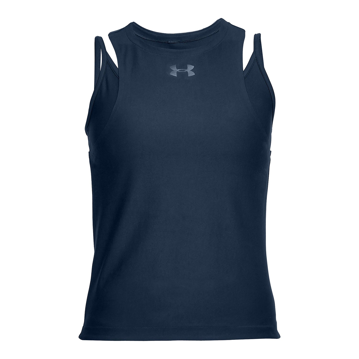 Playera sin Mangas UA Center Court para Mujer