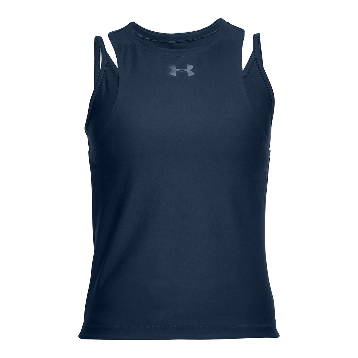 Playera sin Mangas UA Center Court para Mujer