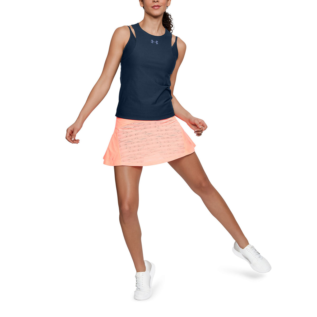 Playera sin Mangas UA Center Court para Mujer