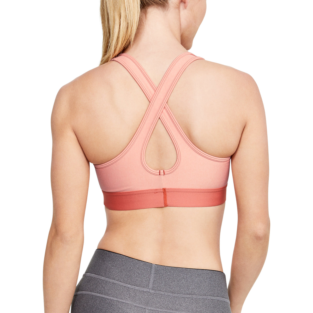 Sostén Deportivo Armour® Mid Crossback Heathered para Mujer
