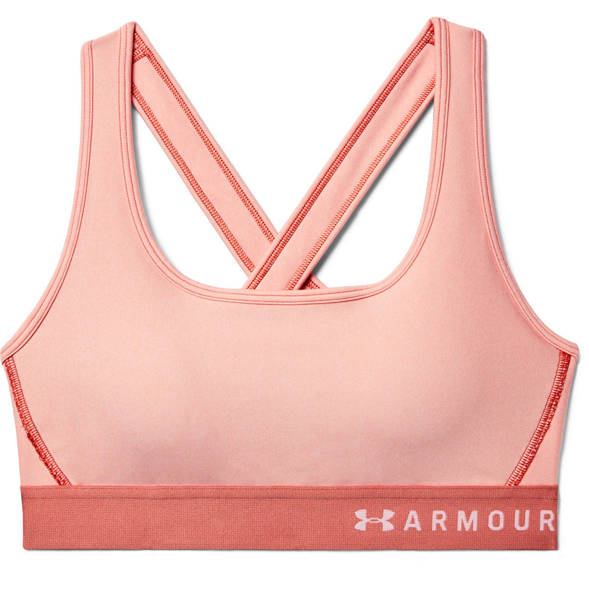 Sostén Deportivo Armour® Mid Crossback Heathered para Mujer