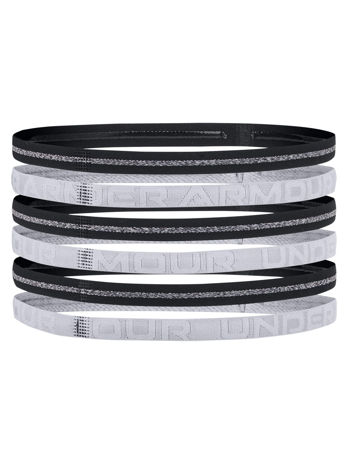 Cintillos UA Heathered Mini para mujer 6-Pack