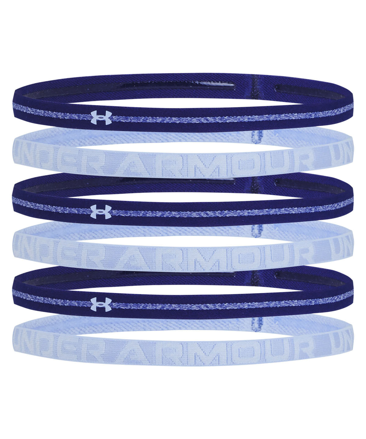 Cintillos UA Heathered Mini para mujer 6-Pack