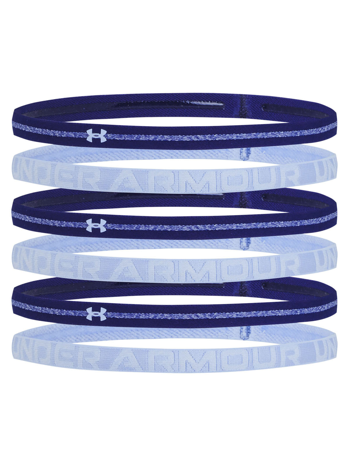 Cintillos UA Heathered Mini para mujer 6-Pack