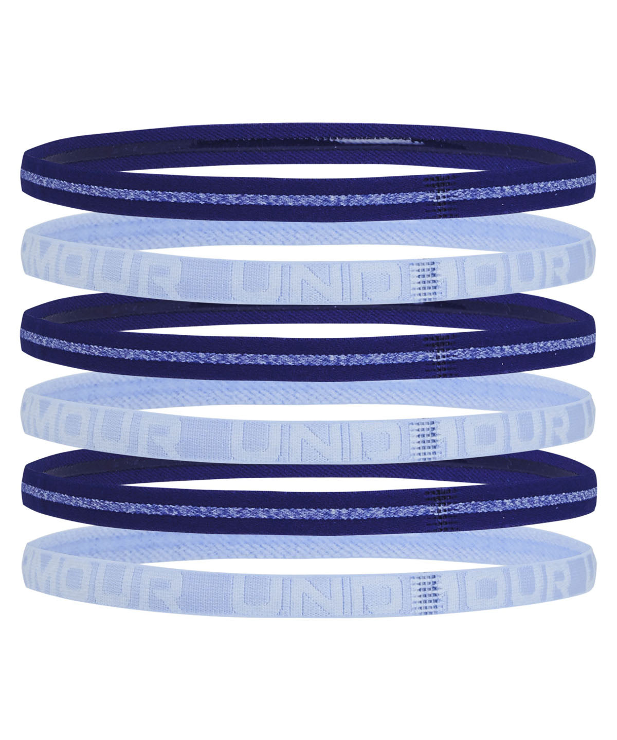 Cintillos UA Heathered Mini para mujer 6-Pack