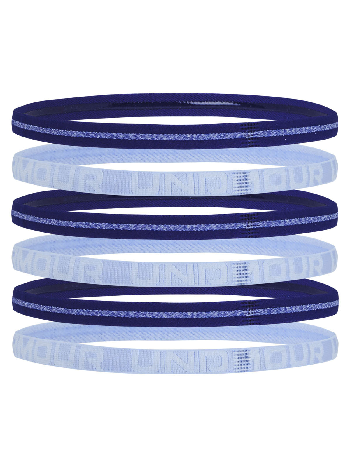 Cintillos UA Heathered Mini para mujer 6-Pack