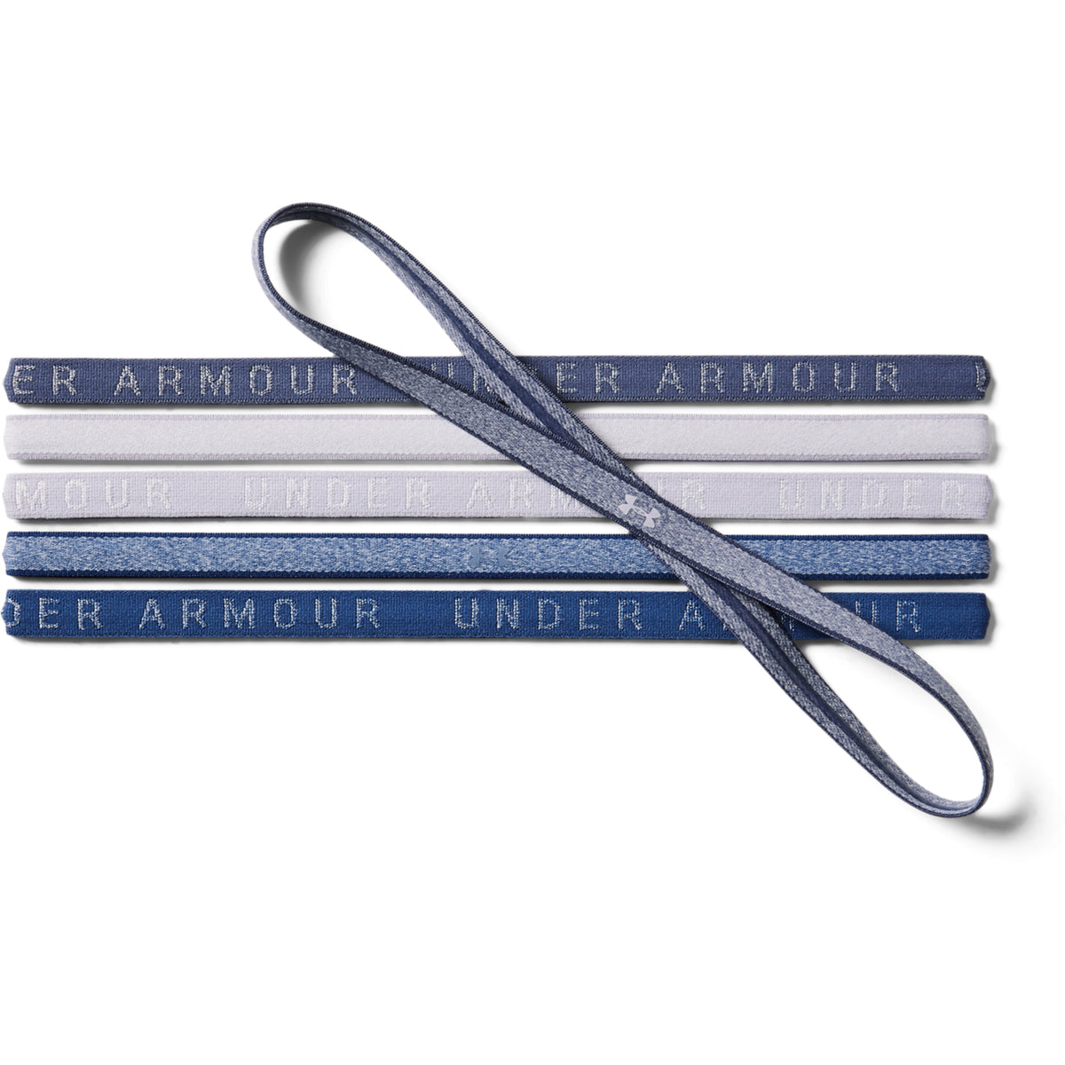 Cintillos UA Heathered Mini para mujer 6-Pack