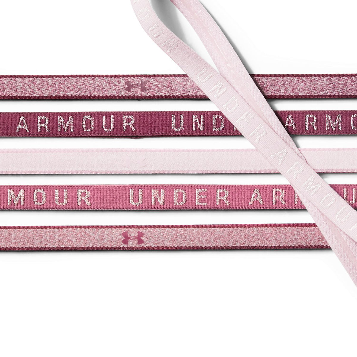 Cintillos UA Heathered Mini para mujer 6-Pack